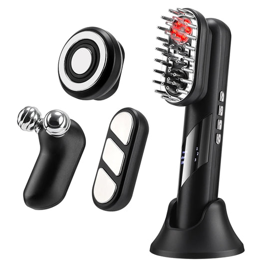 Veloura noir Electric Scalp Comb EMS