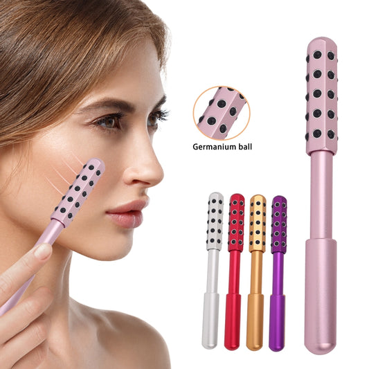 Veloura Noir Germanium Beauty Roller — Face Lift & Skin Toning Massager