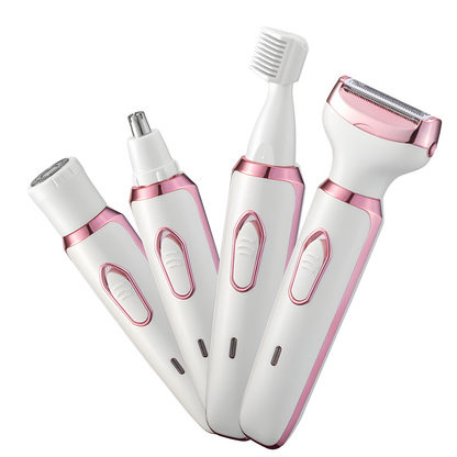 Veloura Noir 4-in-1 Women's Body Grooming Set