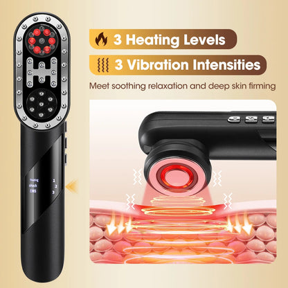 Veloura noir Electric Scalp Comb EMS