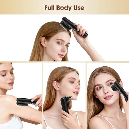 Veloura noir Electric Scalp Comb EMS